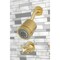 Kingston Brass KBX8147BX Two-Handle Tub and Shower Faucet, Brushed Brass KBX8147BX - alternate 5